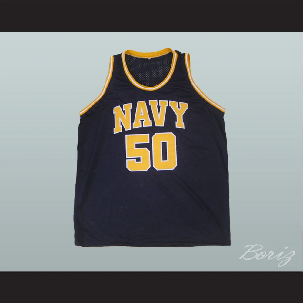 David Robinson 50 Navy Basketball Jersey