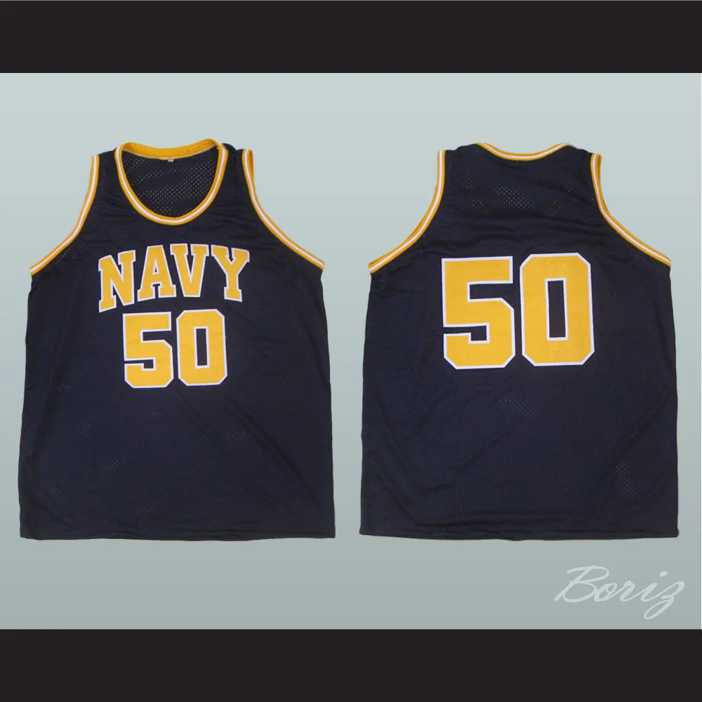 David Robinson 50 Navy Basketball Jersey