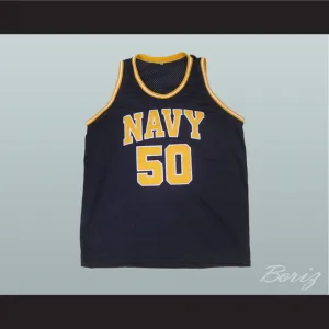 David Robinson 50 Navy Basketball Jersey