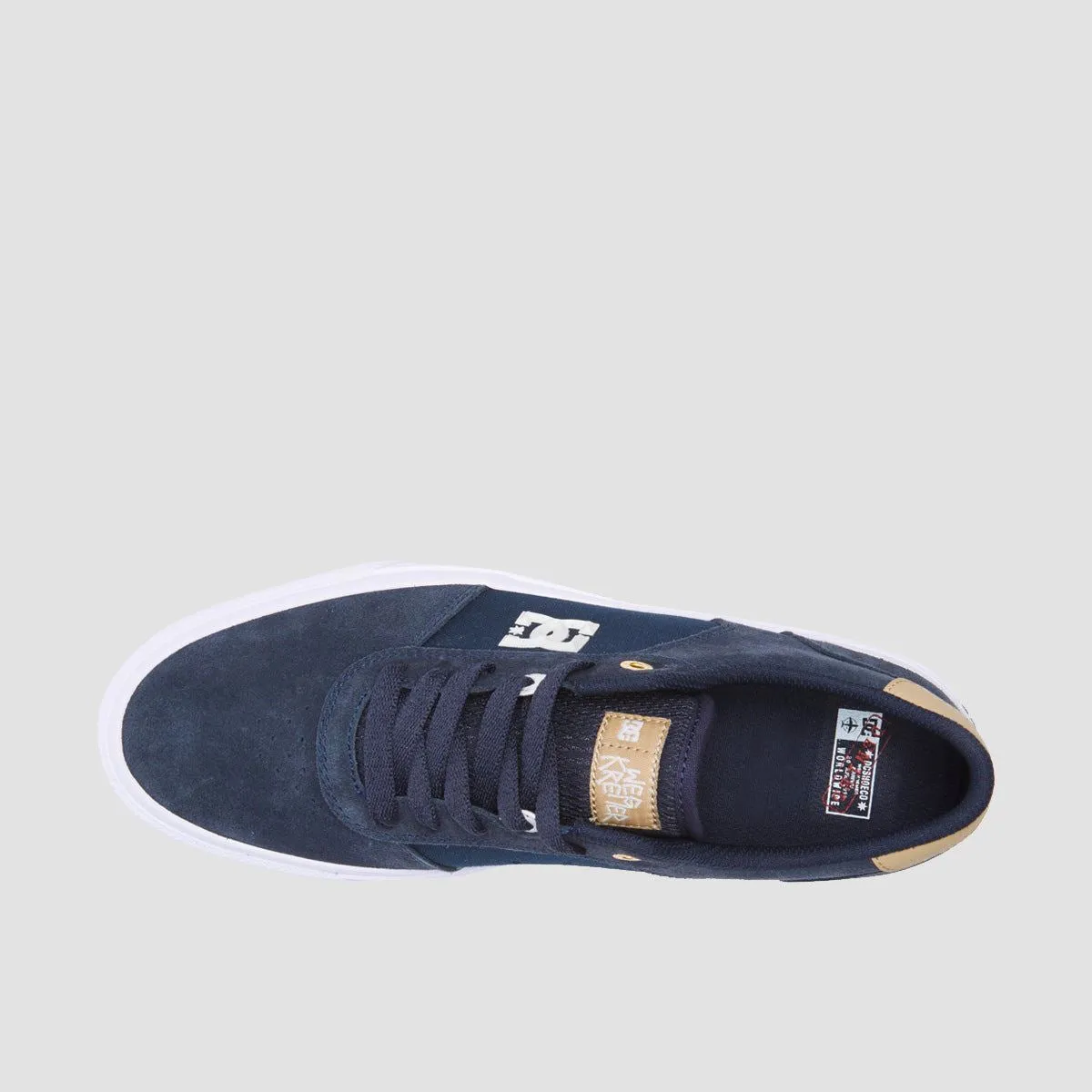 DC Teknic S Wes Shoes - DC Navy/White