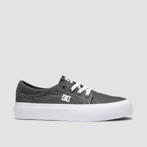 DC Trase Shoes - Grey/Black/Grey - Kids