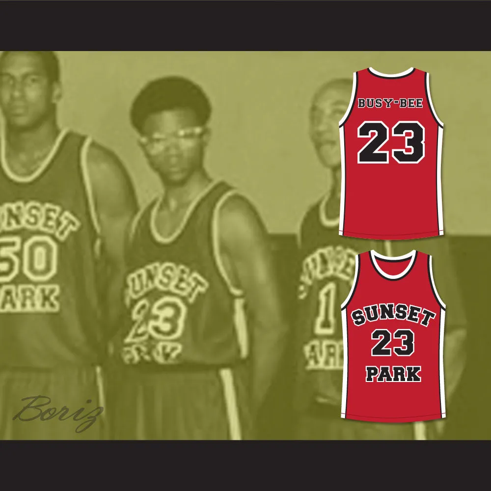 De'aundre Bonds Busy-Bee 23 Sunset Park Basketball Jersey