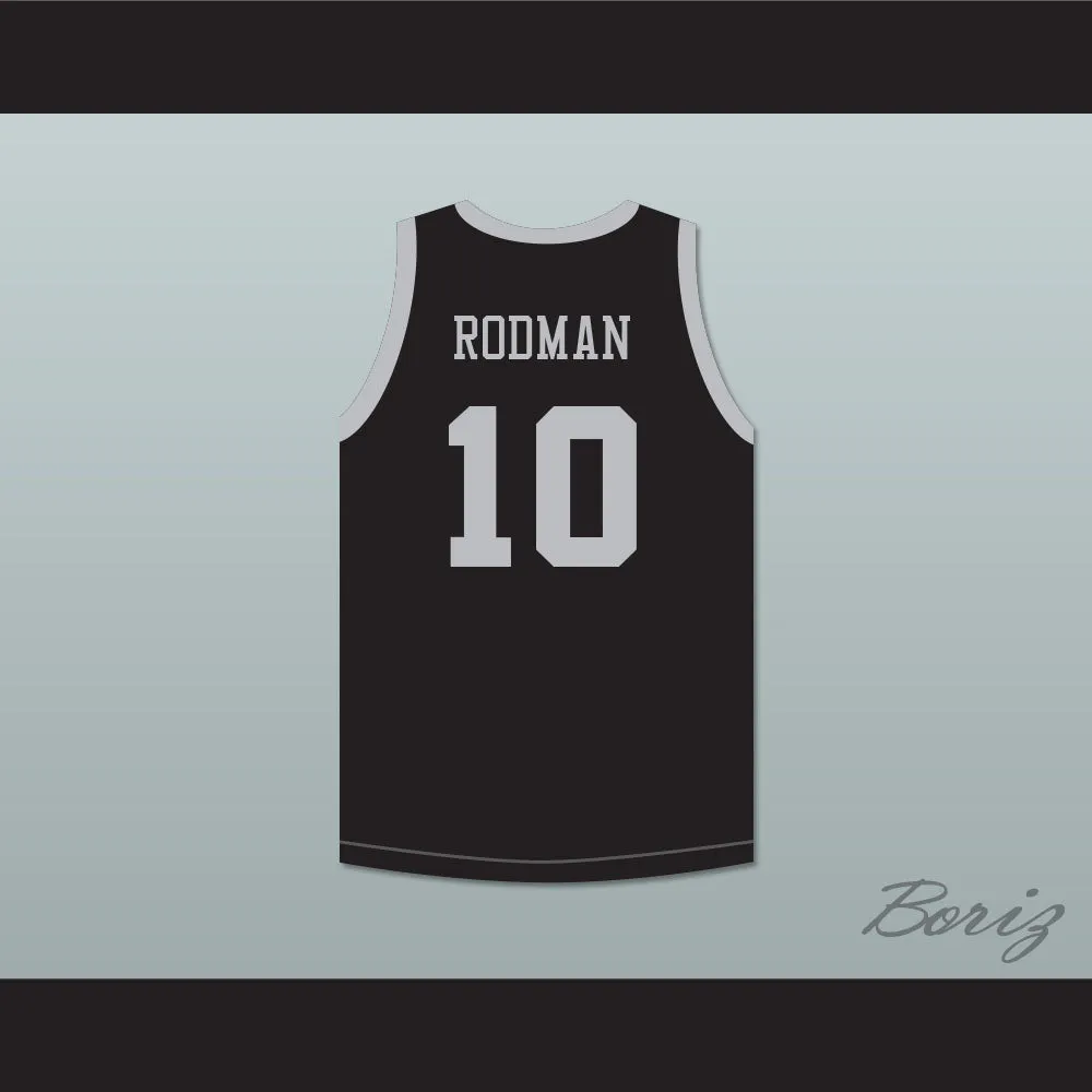 Dennis Rodman 10 Detroit Bad Boys Basketball Jersey