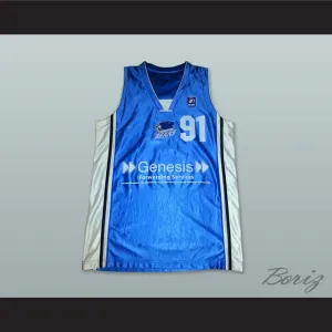Dennis Rodman 91 Brighton Bears Basketball Jersey
