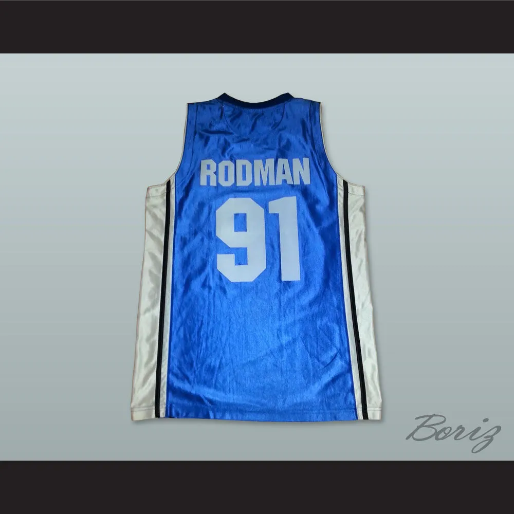 Dennis Rodman 91 Brighton Bears Basketball Jersey
