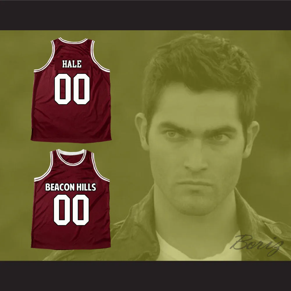 Derek Hale 00 Beacon Hills Basketball Jersey Teen Wolf