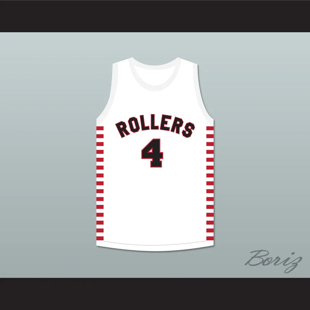 Dino Martin 4 Providence Steamrollers White Basketball Jersey 2