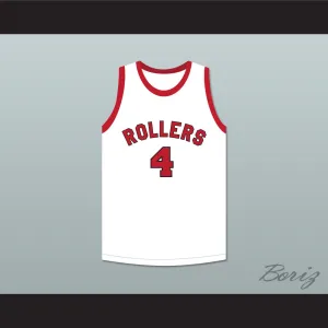 Dino Martin 4 Providence Steamrollers White Basketball Jersey 3