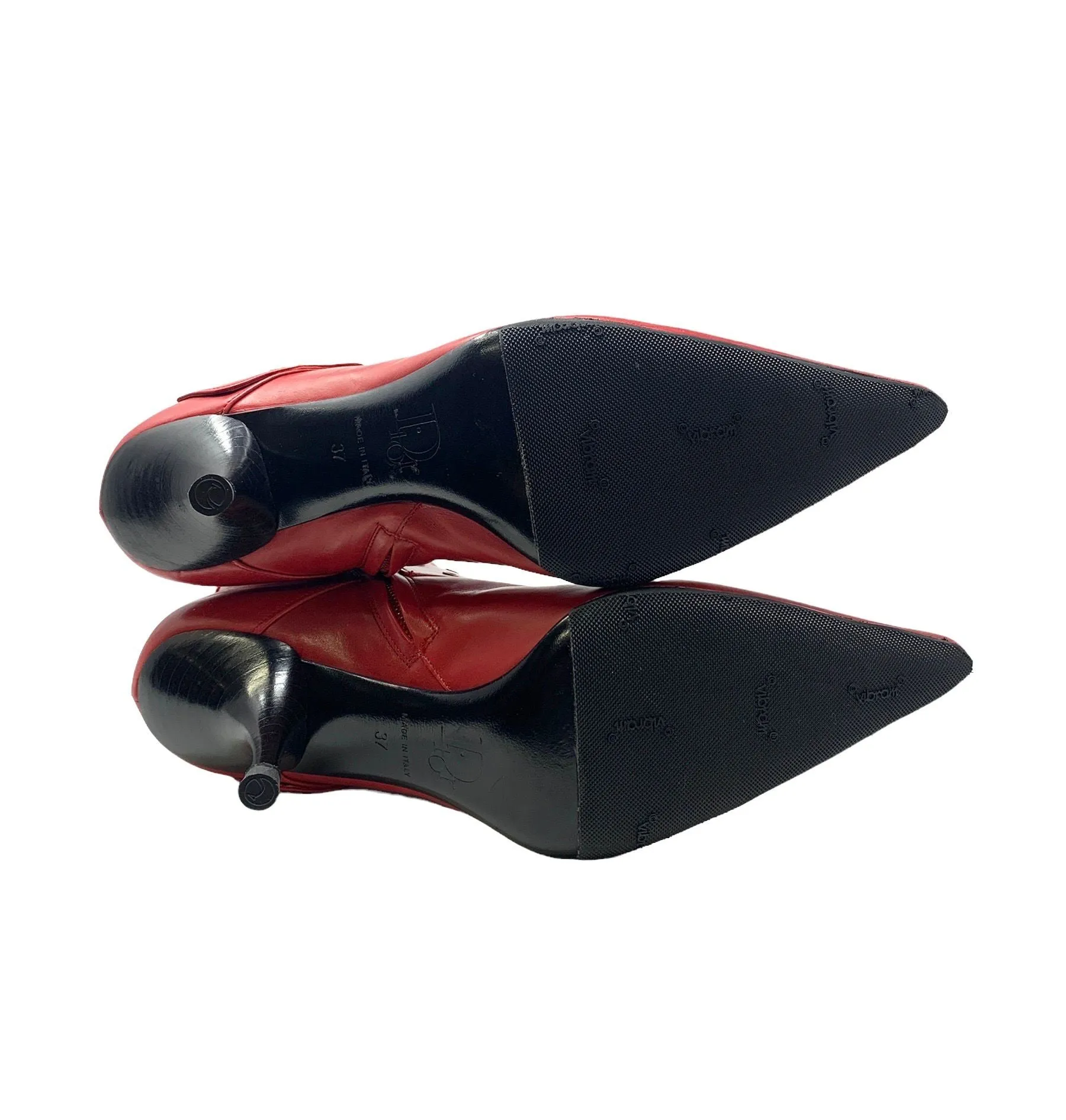 Dior Red Logo Tall Boots