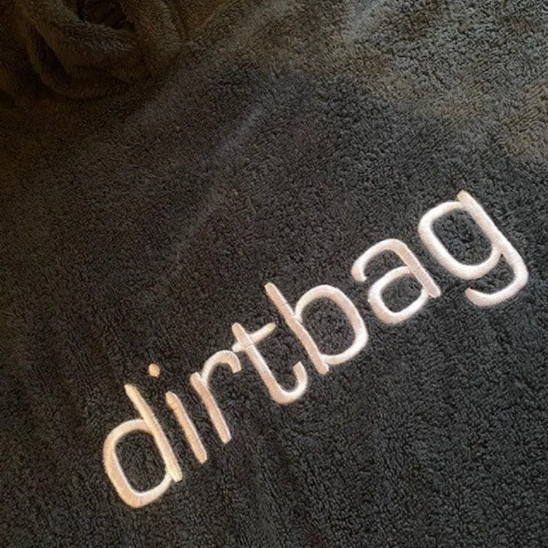 dirtbag™ booicore Changing Robe in Black