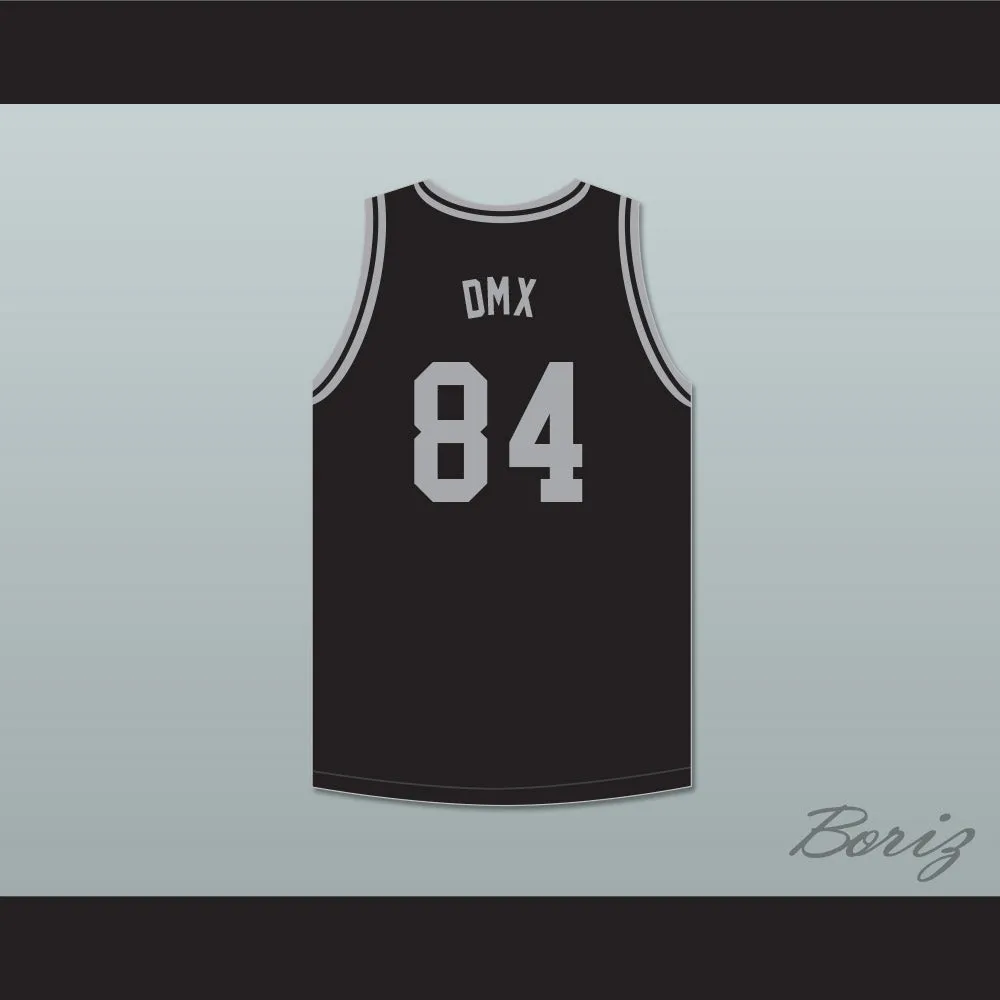 DMX 84 Rough Ryders Black Basketball Jersey 2