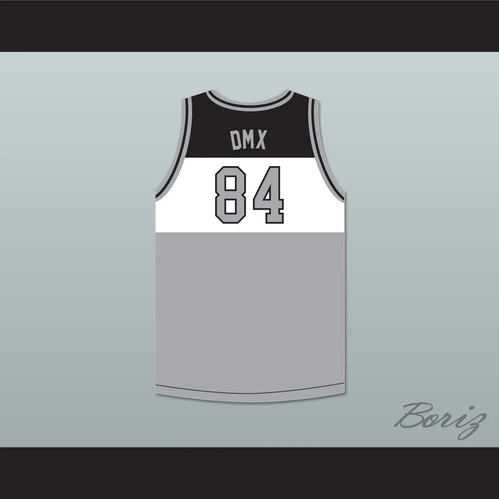 DMX 84 Rough Ryders Tricolor Basketball Jersey 2