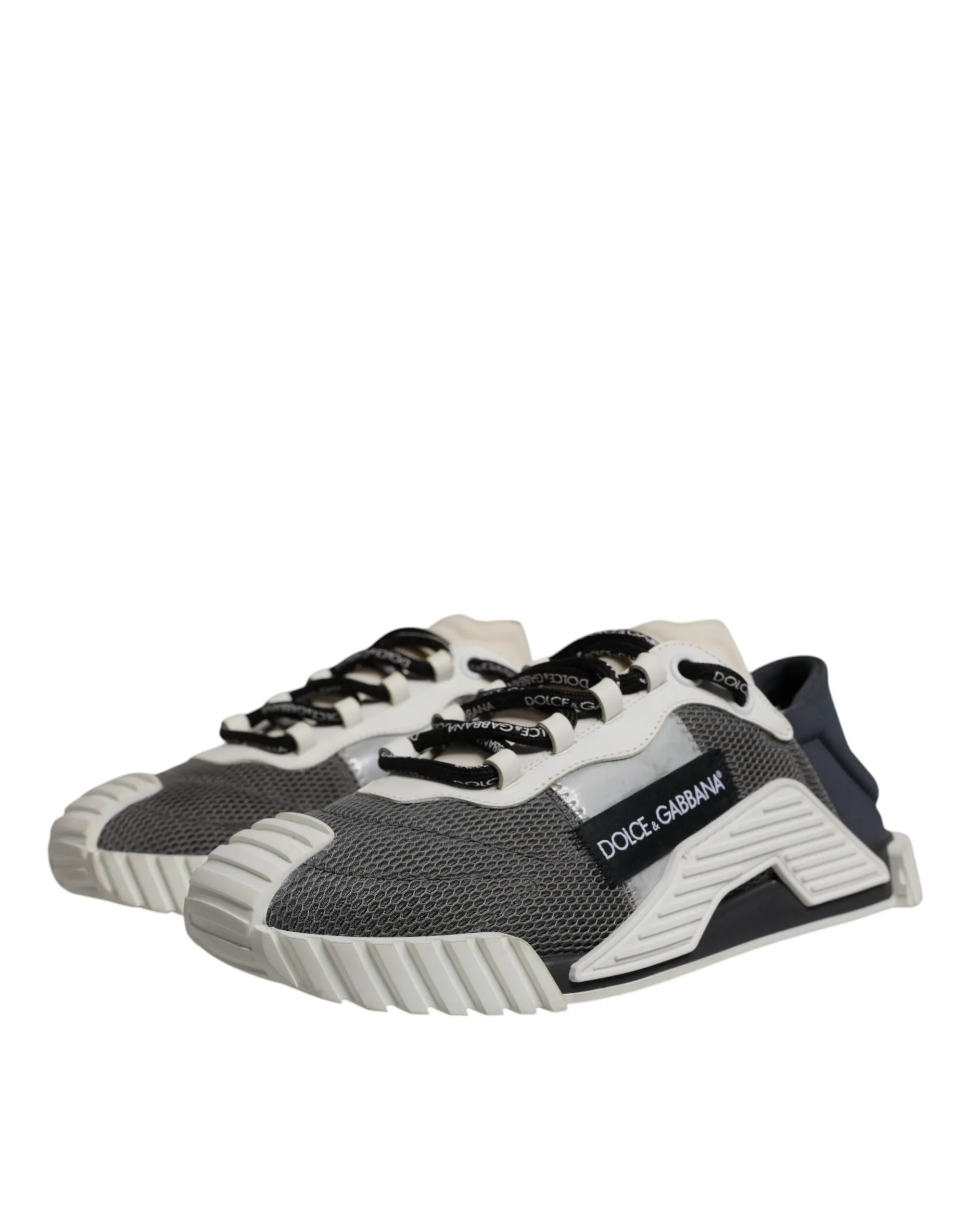 Dolce & Gabbana Multicolor Lace Up Low Top NS1 Sneakers Shoes