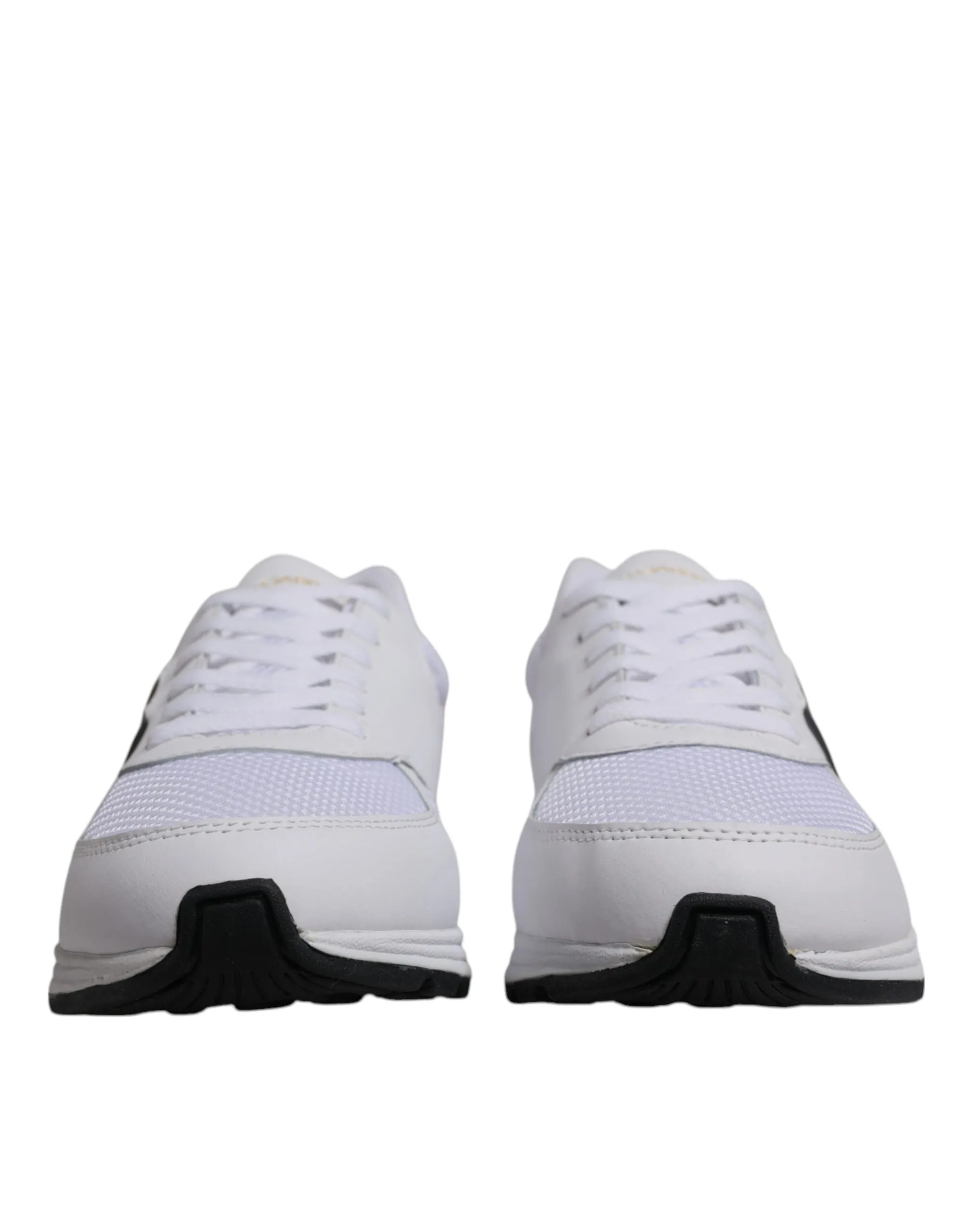 Dolce & Gabbana White Logo Casual Low Top Men Sneakers Shoes