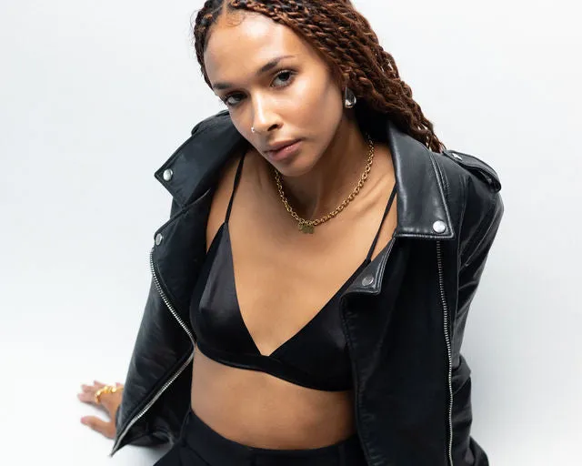 DOME DROP EARRINGS - SILVER