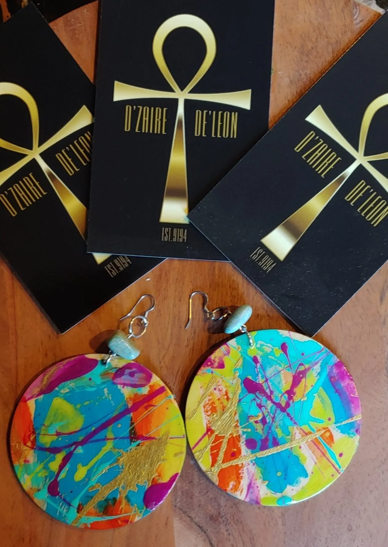 Donna splash Earrings