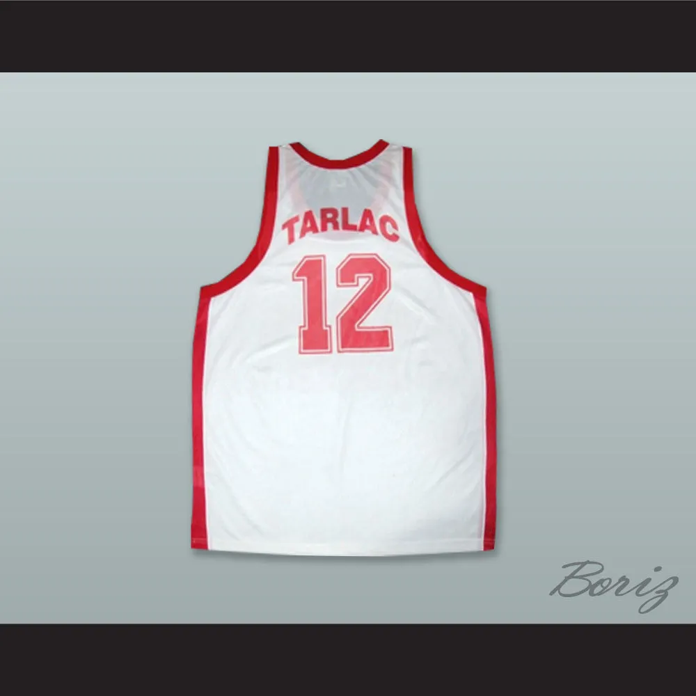 Dragan Tarlac 12 Olympiacos Piraeus BC White Basketball Jersey