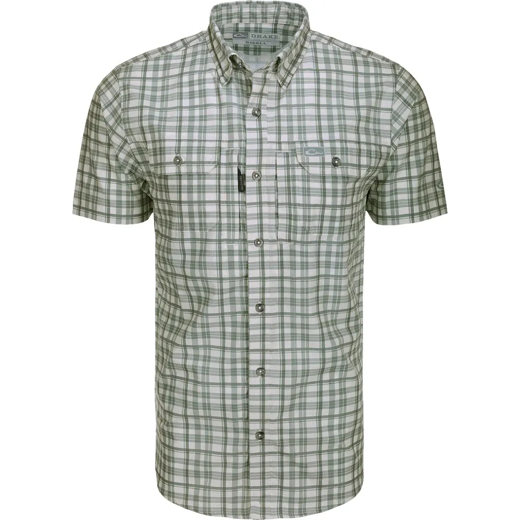 Drake Hunter Creek Window Pane Plaid Shirt S/S