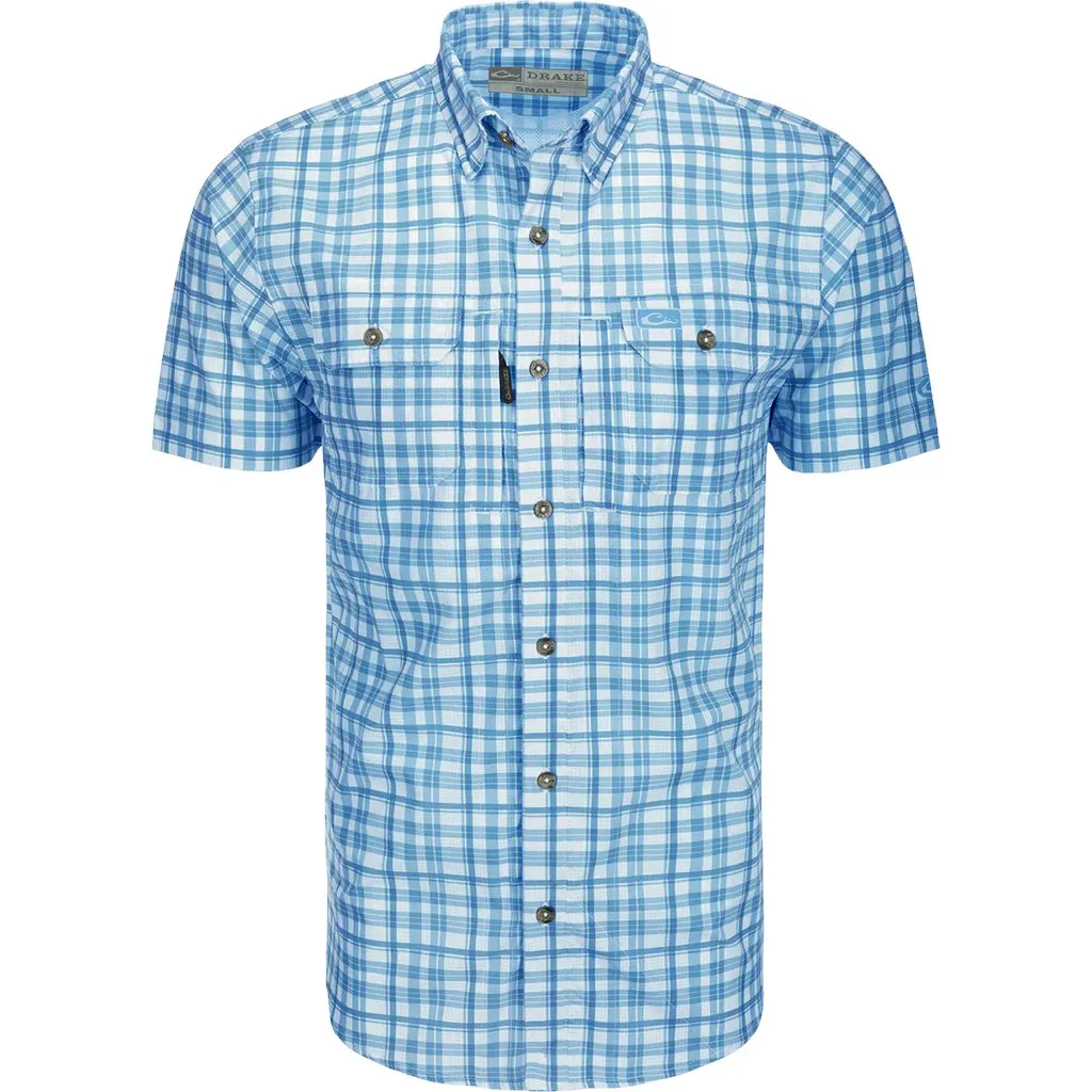 Drake Hunter Creek Window Pane Plaid Shirt S/S