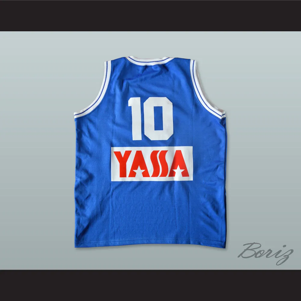 Drazen Petrovic 10 Cibona Zagreb Basketball Jersey