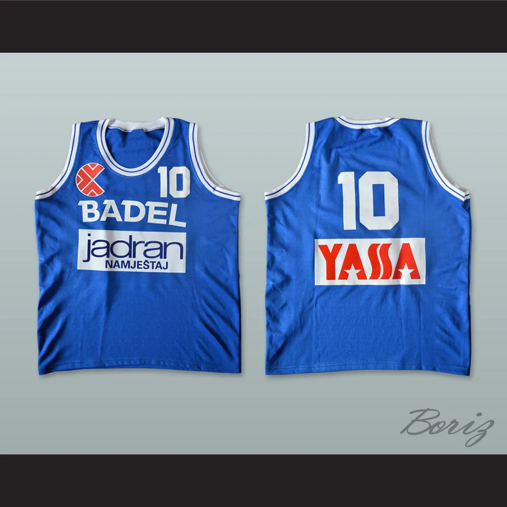 Drazen Petrovic 10 Cibona Zagreb Basketball Jersey