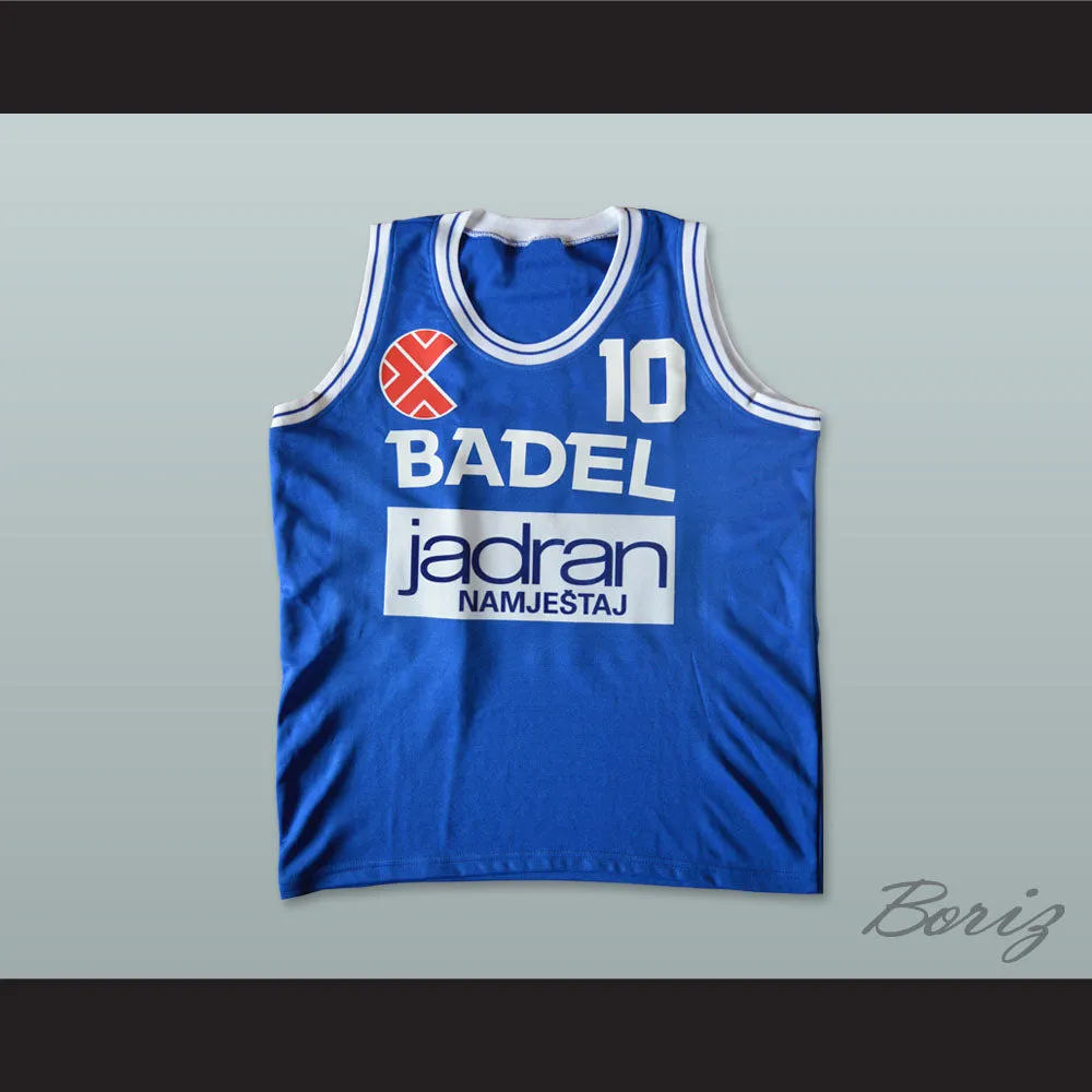 Drazen Petrovic 10 Cibona Zagreb Basketball Jersey