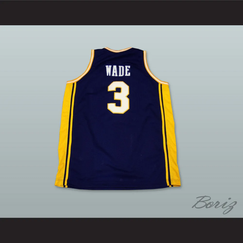 Dwyane Wade 3 Marquette Basketball Jersey