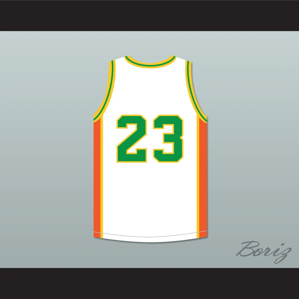 East Compton Clovers White Basketball Jersey