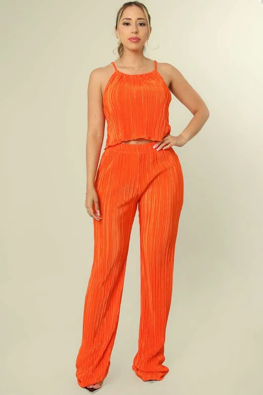 Easy Breezy 2 Piece Set - Orange