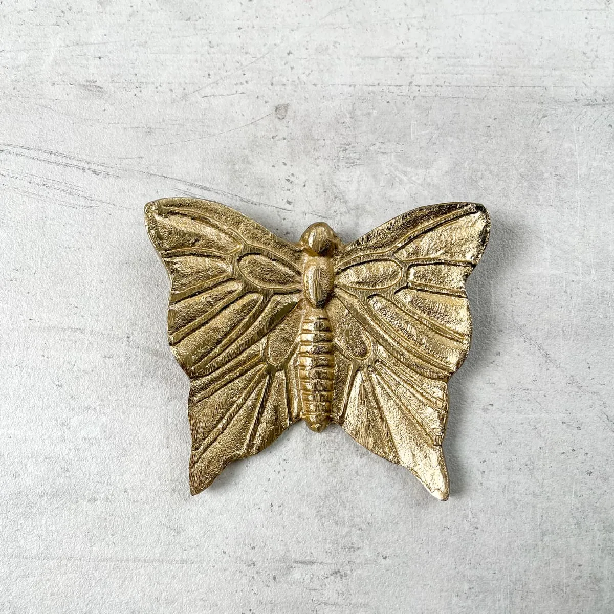 Edit House & Home-Home Artisan Cassandra Metal Butterfly Wall Sculpture (Gold)  Set of 2