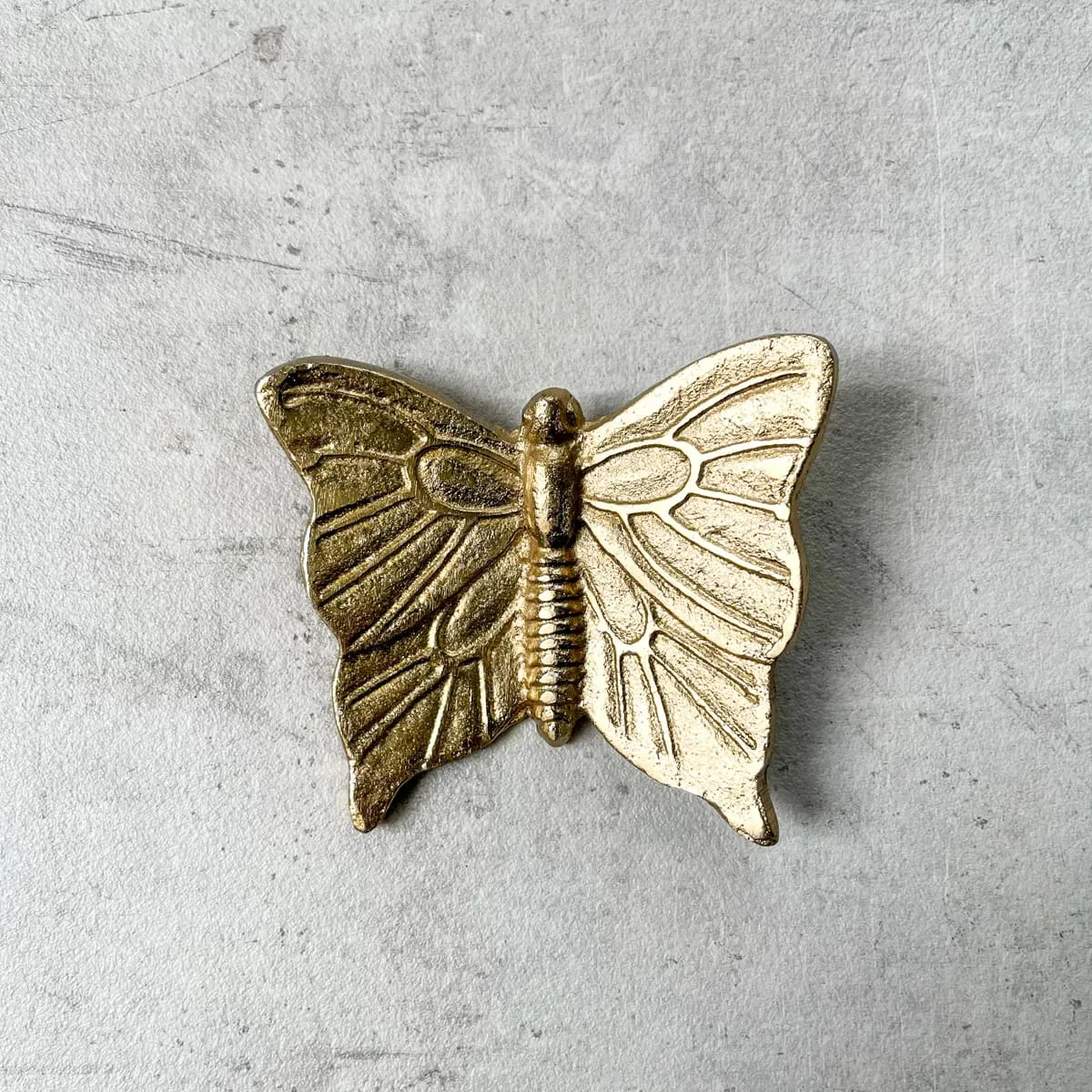 Edit House & Home-Home Artisan Cassandra Metal Butterfly Wall Sculpture (Gold)  Set of 2