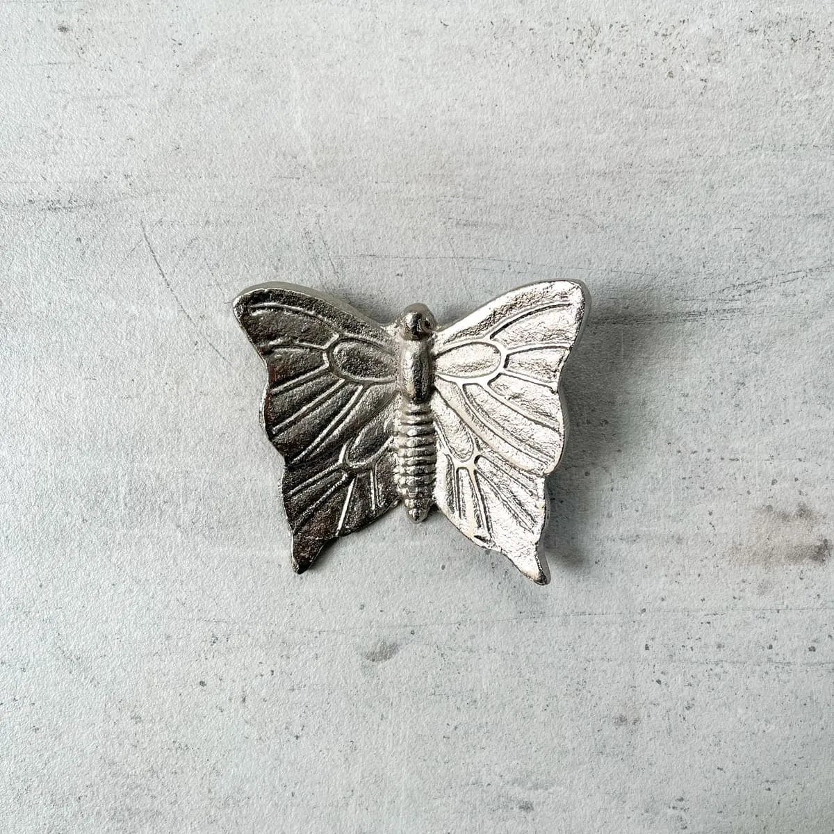 Edit House & Home-Home Artisan Cassandra Metal Butterfly Wall Sculpture (Silver)  Set of 2