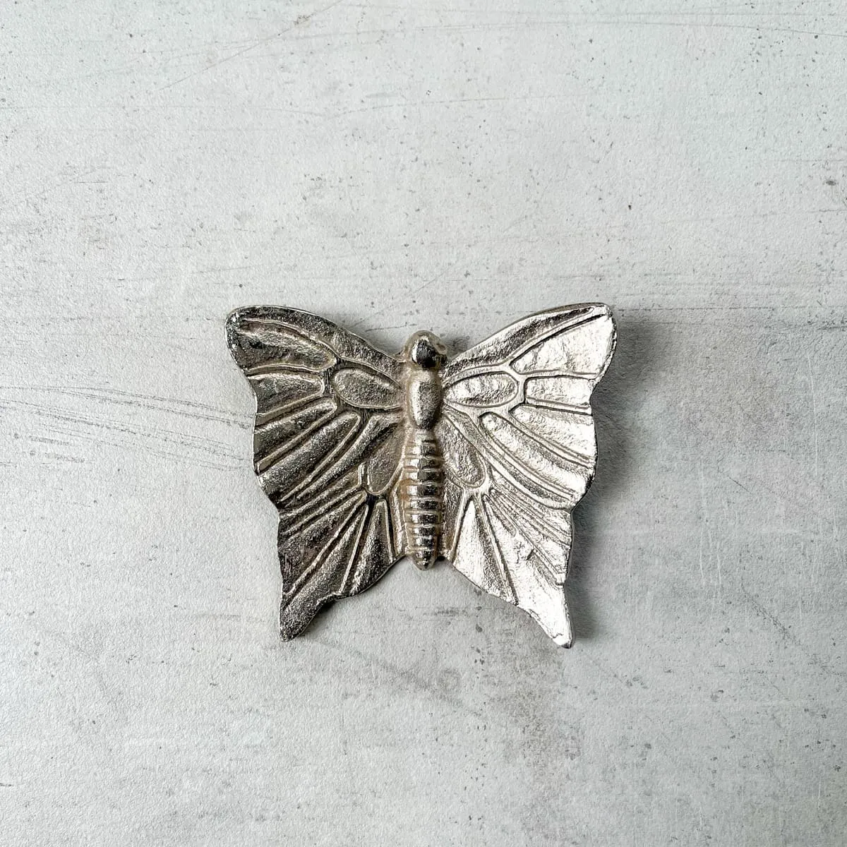Edit House & Home-Home Artisan Cassandra Metal Butterfly Wall Sculpture (Silver)  Set of 2
