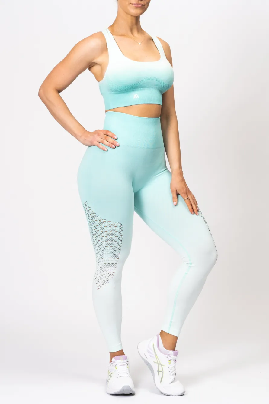 Ella Ombre Sports Bra Mint