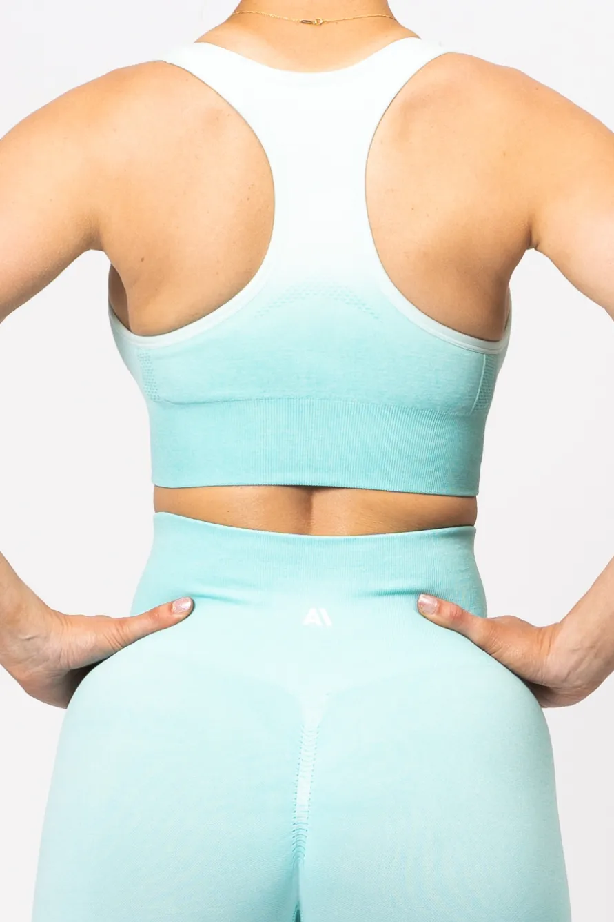 Ella Ombre Sports Bra Mint