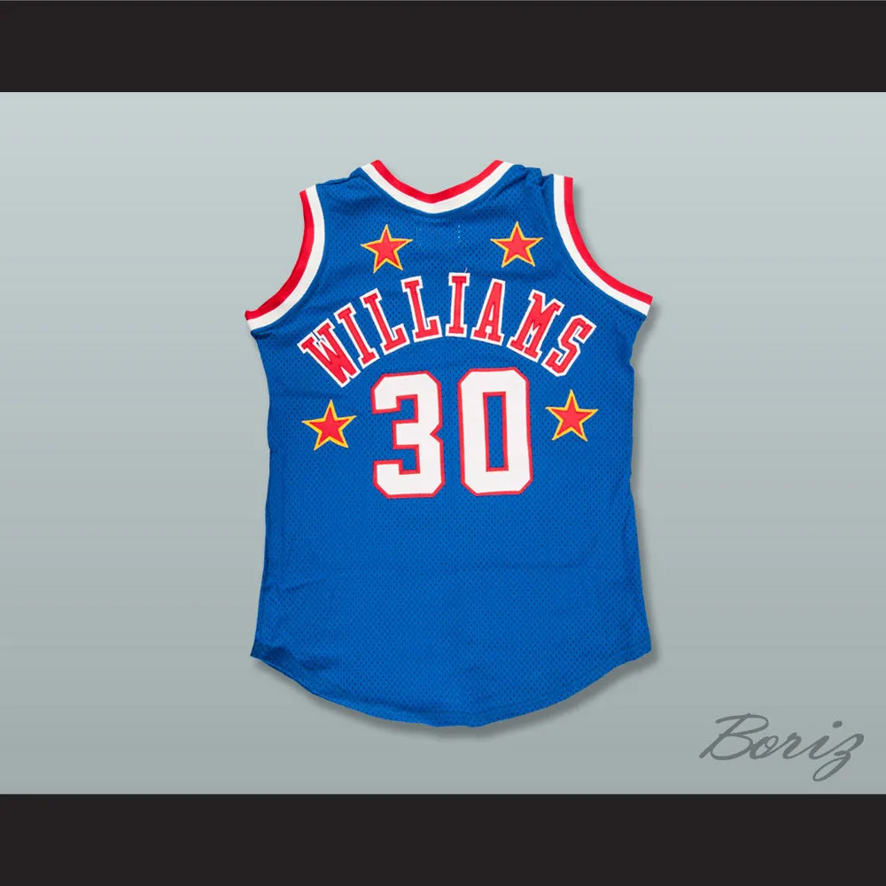 Ella Williams 30 Harlem Globetrotters Basketball Jersey