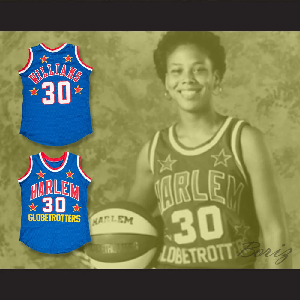 Ella Williams 30 Harlem Globetrotters Basketball Jersey