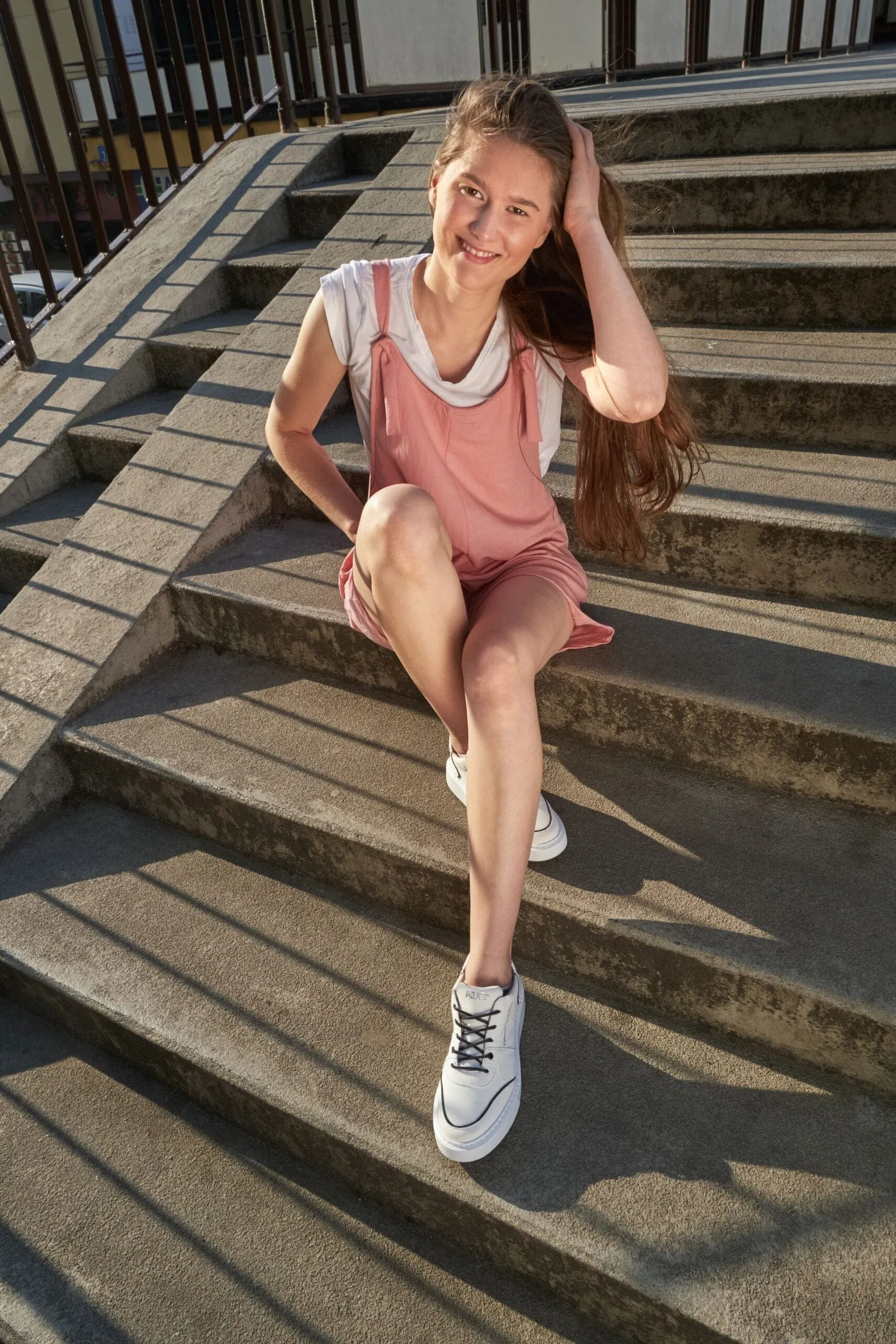 Emi Women's Vegan Leather Sneakers | Off White