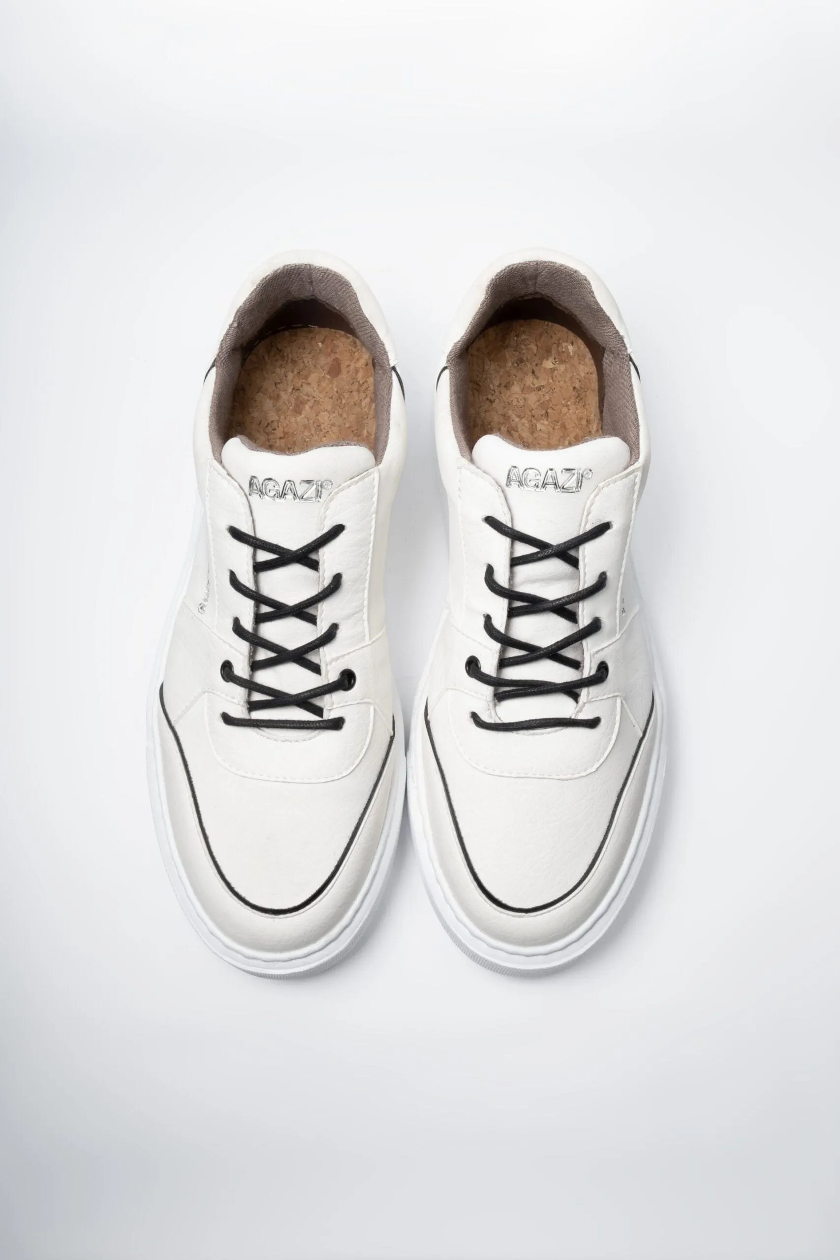 Emi Women's Vegan Leather Sneakers | Off White