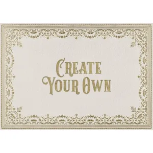 English Library "Acquisition" Customized Vinyl Mat - Spicher & Co.