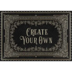 English Library "Chrestomathy" Customized Vinyl Mat - Spicher & Co.