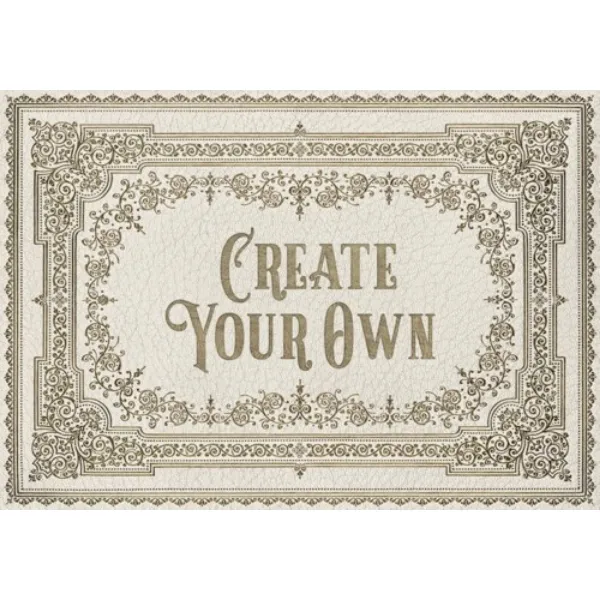 English Library "Compendium" Customized Vinyl Mat - Spicher & Co.