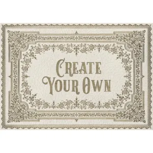 English Library "Compendium" Customized Vinyl Mat - Spicher & Co.