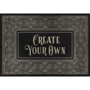 English Library "Octavo" Customized Vinyl Mat - Spicher & Co.