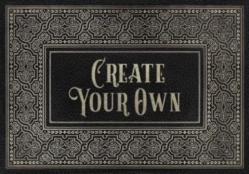 English Library "Octavo" Customized Vinyl Mat - Spicher & Co.