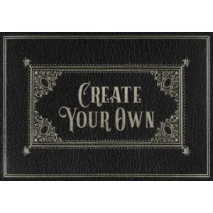 English Library "Omnibus" Customized Vinyl Mat - Spicher & Co.