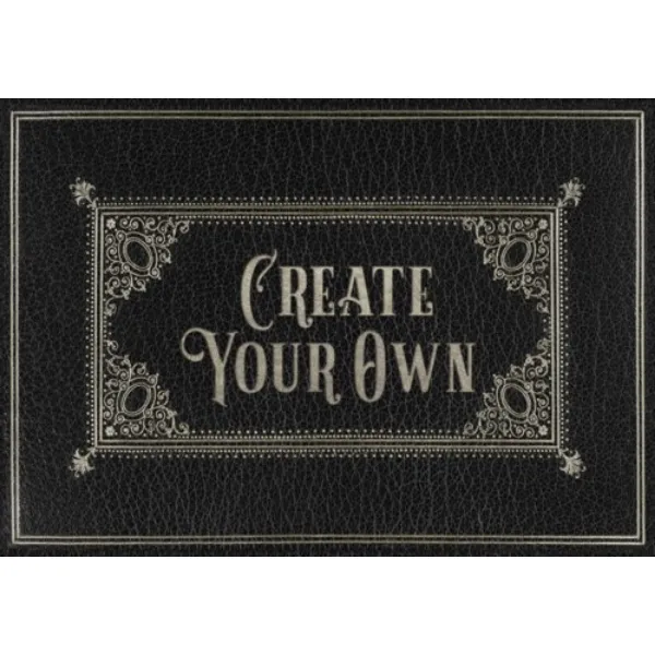 English Library "Omnibus" Customized Vinyl Mat - Spicher & Co.