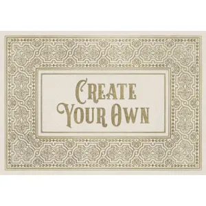 English Library "Opuscule" Customized Vinyl Mat - Spicher & Co.