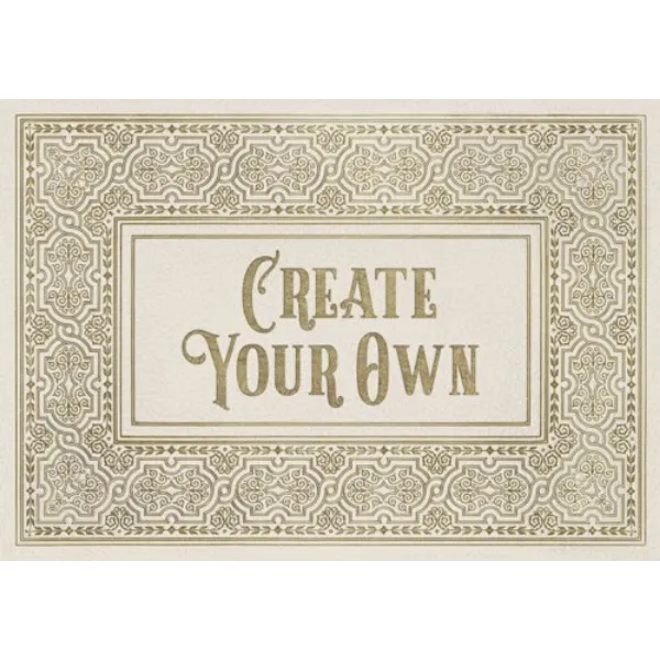 English Library "Opuscule" Customized Vinyl Mat - Spicher & Co.