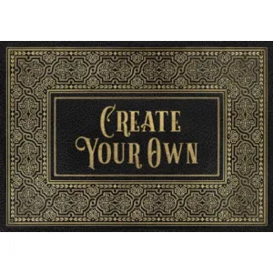 English Library "Precis" Customized Vinyl Mat - Spicher & Co.
